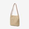Saco de Tote de Grande Capacidade Moda Estilo Pastoral Bolsa Tecida Elegante Bolsa de Ombro Feminino Personalizado Bolsa de Compras