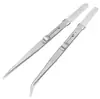 Pinzas para Joyería de Diamantes, Herramienta de Recogida de Acero Inoxidable con Punta Recta, Pinza para Gemas, Herramienta Puntiaguda Multiusos para Recoger Objetos