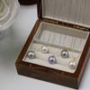 Pequeño Camote Fresco y Fresco Collar de Perlas Cultivadas Blancas Lavanda de Múltiples Hilos Plata Pura Cadena de Clavícula de Alta Gama Joyería para Mujeres