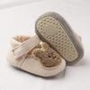 Sapatos Flats Coloridos de Algodão para Bebê Primavera e Outono Sapatos para Bebês e Crianças Pequenas Solado Antiderrapante Sandálias de Verão Desenho Animado 0-1 Sapatos de Bebê 170