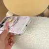 Funda de teléfono magnética con soporte de oso de helado lindo 17promax adecuada para 16pro magnética de doble capa 15Proma