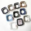 Funda protectora de silicona aplicable para Apple Watch, carcasa de marco S8 Edge, iwatchS97865341se generación, carcasa blanda de media cubierta