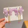 Acessórios de Cabelo Infantis Estilo Antigo, Presilha de Cabelo com Borla Estilo Chinês Hanfu para Bebê, Presilha de Cabelo Fofa de Princesa para Fantasia Antiga de Meninas Venda por Atacado