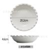 Vajilla de Cerámica Tazón Sol Pescado Hervido Tazón Grande Porcelana de Hotel Shanxi Huaiyin Ceramicbowl Porcelana Blanca