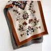 Bufanda Jacquard Clásica Nueva Otoño/Invierno 2026 para Mujer, Chal Cortavientos Paisley, Calentador de Cuello Grueso Cálido de Cachemira Sintética