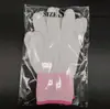 Luvas Sem Dedos Revestidas com PU Branco Personalizadas, Nylon Leve, Resistentes ao Desgaste, Antiderrapantes, para Trabalho em Canteiro de Obras, Embaladas Individualmente