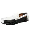 Zapatos de Frijol Primavera 2025 para Hombre Suela Suave Verano Transpirables Pulpo Zapatos de Hombre Británico Perezoso Slip-on Zapatos Casuales