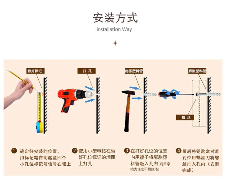 装修密码钥匙盒