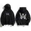 Alan Walker Alanwalker Jiahao Mismo Ropa Guapa de Moda Otoño e Invierno Nueva Sudadera Negra con Capucha