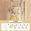 Estante de Almacenamiento de Tablero Perforado para Puerta de Hogar Gancho para Puerta de Dormitorio Hierro Accesorios de Tablero Perforado Estante de Almacenamiento Combinado