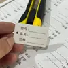 Cartões Pequenos em Branco em Estoque, Etiquetas de Roupa, Etiquetas de Marca, Etiquetas de Preço para Joias em Geral, Etiquetas de Material