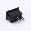 D 0.05kg Interruptor de Pie para Barco 15x21 Interruptor de Barco Interruptor Basculante Interruptor de Encendido Basculante para Barco 2 Pines 2 Velocidades
