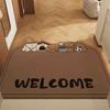 Tapete de Chão para Casa Desenho Animado 2025 Novo Tapete para Porta Resistente à Sujeira e Fácil de Cuidar Tapete para Pés para Entrada Raspador de Lama Tapete de Chão com Argola de Seda para Entrada