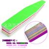 Frotador de Uñas Fluorescente Colorido para Dar Forma y Pulir, Lima de Uñas Colorida de Doble Cara, Tira de Papel de Lija Eva, Punto Transfronterizo