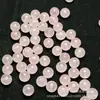 Color Rosa Hielo Cristalino Alto Bolas Redondas de 8 mm Bolas Sueltas Venta al por Mayor DIY Piedra de Jade Joyería Pulsera Collar Cuentas para Ensartar Cuentas de Jade