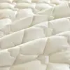 2026 Novo Modelo Lençol de Elástico Acolchoado de Algodão Puro Grau A, Protetor de Colchão Cor Sólida 100% Algodão Solteiro/Casal, Adequado para Todas as Estações, Atacado