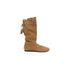 Primer Encuentro Temporada You Mu Dui Dui Botas Mujer Otoño Nuevo Estilo Hueco Borla Botas Vaqueras Occidentales Sandalias de Media Caña Desierto