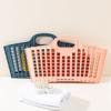 Cesto Plegable para Ropa Sucia Cesto Portátil de Plástico para Baño Cesto para la Ropa Cubo para Ropa Sucia Cesto de Almacenamiento Juguetes Snacks Ropa Almacenamiento