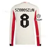 Versão Jogador 2526 Liverpool Pu Uniforme de Futebol Casa e Fora de Manga Longa Wirtz Van Dijk Salah Rota