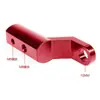 Suporte de Farol Espessado para Veículo Elétrico Suporte de Montagem de Holofote Externo Modificado Suporte de Holofote de Espelho Retrovisor de Motocicleta com Pedal