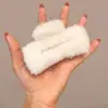Pinza de Pelo de Felpa para Mujer, Pinza de Garra Grande de Invierno para la Parte Trasera de la Cabeza, Pasador Estilo Otoño e Invierno, Accesorio para el Cabello Estilo Carson