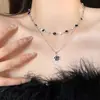 Collar Estrella de Natillas: Diseño único, dulce y lindo, adecuado para niñas jóvenes, versátil, popular en línea, regalo perfecto para una mejor amiga