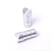 Nocks de Alumínio para Flechas de Ponta Plana Mais Vendidos Transfronteiriços com Diâmetro Interno de 4/6/7,6mm para Flechas Curtas, Cauda em Forma de Meia-Lua, Atacado em Estoque