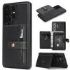 Funda magnética 2 en 1 compatible con Samsung S26 Ultra, con tarjetero S25, carga inalámbrica MagSafe, funda de cuero