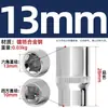 3/8 polegada Zhongfei chave de catraca soquete hexagonal curto haste de extensão junta universal conector cabeça sextavada elétrica curta