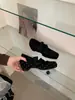 Elegantes sapatos rasos para aumentar a altura, novo tecido outono 2026 poá salto grosso bico quadrado sapatos Mary Jane