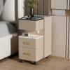 Mesa de Cabeceira Pequena Inteligente de Luxo Leve Armário de Armazenamento Multifuncional para Cabeceira Mesa de Cabeceira Moderna e Simples para Quarto Conjunto Completo