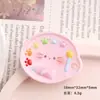 Acessórios de Resina Desenho Animado DIY Placa de Pintura com Pigmento de Cor Sólida Gel de Creme Acessórios para Grampo de Cabelo Feito à Mão Capa de Celular Fivela de Sapato