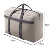 Bolsas para Empacar Mudanzas Gran Capacidad Engrosadas Ropa Colcha Especial Bolsa de Almacenamiento para Ropa Almacenamiento de Colchas Resistente a la Humedad Bolsa de Equipaje