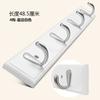 Gancho de Puerta Creativo Gancho de Pared Estilo Europeo Colgador de Ropa Gancho de Pared para Baño Gancho de Pared de Bambú para Cocina