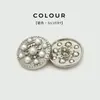 Botones Metálicos Estilo Palacio, Botones Huecos de Perla Estilo Chino, Blusas, Abrigos, Botones para Suéteres de Mujer, Botones de Piel