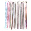 Cuerda para el pelo de niños Cuerda de pelo de colores Cuerda de pelo de colores para niños Hip-hop Cambio gradual Estilo étnico Accesorios para el pelo Cuerda de pelo de trenza sucia