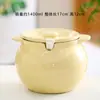 Contenedor de Grasa de Cerdo Olla de Aceite de Cocina Tarro Cerámico para el Hogar con Tapa Resistente a Altas Temperaturas Tarro Grande para Aceite de Chile y Condimentos