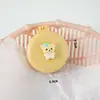 Peine para el Cabello de Muñeca de Resina Linda, Peine Portátil para Masaje al Aire Libre, Peine Plegable de Dibujos Animados de Alto Valor con Espejo