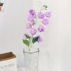 Flores Artificiais de Lírio-do-Vale Transfronteiriças para Casamento Decoração de Interior, Arranjo de Flores para Corredor, Flores Artificiais, Campânula Francesa, Flores de Orquídea Borboleta