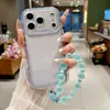 Funda para iPhone 18 Pro Max Chica Gordita Niebla de Hielo, Apple 17 Protección Completa Antigolpes, 16 con Correa de Muñeca Funda Suave