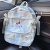 Mochila Escolar con Lazo Linda Suave Estilo Japonés para Niña Mochila Pequeña Femenina Hello Kitty Mochila Escolar con Lazo Estudio