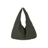 Bolsa Tote de Gran Capacidad para Mujer, Estilo Nuevo, Color Sólido Simple, Versátil, Bolso de Hombro Estilo Relajado, Bolso de Mano Casual para el Día a Día