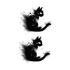 Artículos Populares Transfronterizos con un Toque de Lujo: Estilo Oscuro, Tigre y Leopardo Feroces, Cruz, Gatito, Escorpión, Corona, Alas, Tatuajes Temporales de Sol