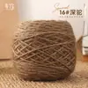 Novelos Grandes de 0,15kg de Fio de Esquilo Atacado Fio de Espessura Média para Tricô à Mão Fio de Crochê Artesanal DIY Fio para Chapéu Fio para Casaco com Fios Brilhantes