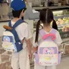 Mochila de Dibujos Animados Linda para Jardín de Infancia para Niños de 3 a 6 Años, Mochila Ligera de Nylon de Gran Capacidad para Jardín de Infancia Intermedio y Mayor