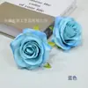 Flores de Rosa Estilo Francês Personalizadas, Flores Artificiais de Alta Qualidade, Cabeças de Rosa de Seda, Arranjos Florais de Casamento, Flores Artificiais DIY