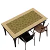 Toalha de Mesa Floral, Impermeável e à Prova de Óleo de Alta Qualidade, Toalha Espessa Retangular para Mesa de Centro, Luxo Leve e Sensação de Alta Qualidade