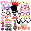 FELIZ CUMPLEAÑOS accesorios para fotos de CUMPLEAÑOS 31 piezas fiesta creativa boda boda papel barba