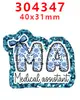 Accesorios Acrílicos de Dibujos Animados con Brillo Transfronterizos Accesorios para Joyería DIY de Resina Parche Pasador Pasador Gt-T-303427
