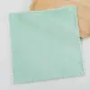 Toalla cuadrada de coral fleece paño para fregar platos de cocina pañuelo suave absorbente color liso babero toalla para bebé niños